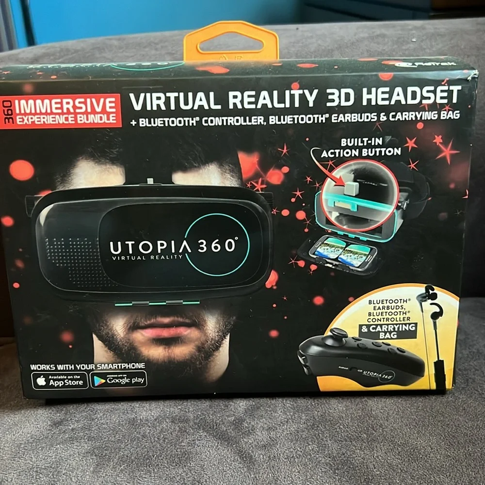 Utopia 360 Virtual Reality 3D headset